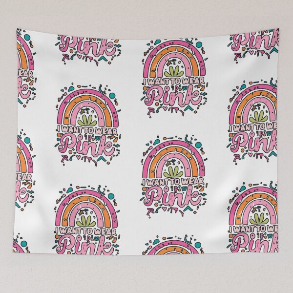 Item preview, I Want To Wear Pink designed and sold by ColorFlick.