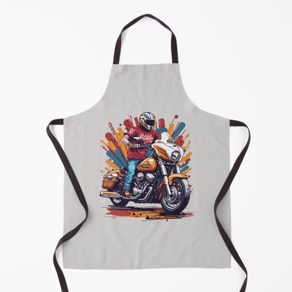 Item preview, Motorbike Rider With his Helmet designed and sold by davidbomel-Art.
