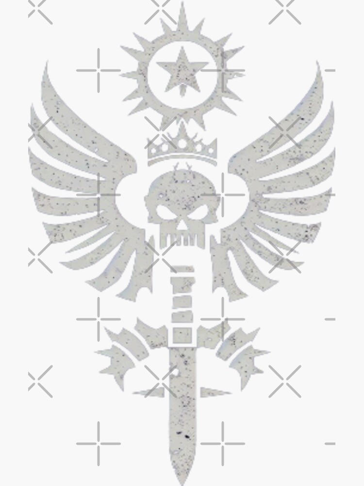 Sticker for Sale mit Totenkopf-Logo der kaiserlichen Armee von  BadzioCompany