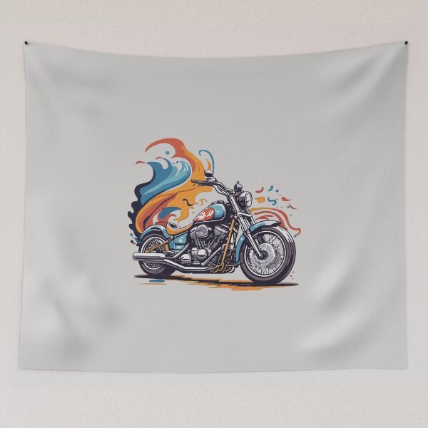 Item preview, Rally racing motorcycle designed and sold by davidbomel-Art.