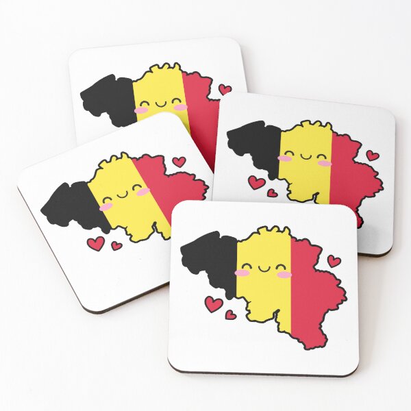 Item preview, Belgium Flag Map Smile with Love designed and sold by pixelsparkzone.
