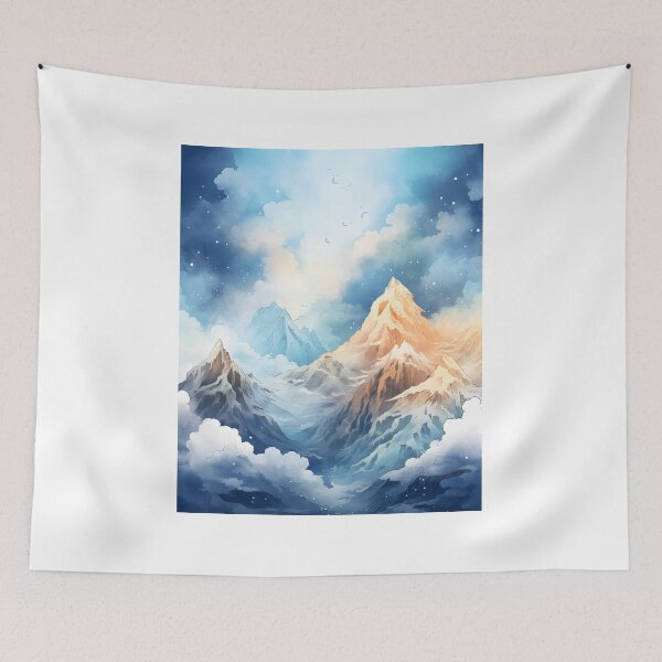 Item preview, Elevated Elegance: A Mountain Masterpiece designed and sold by Shirtastically.