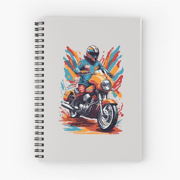 Item preview, Motorbike Rider With his Helmet designed and sold by davidbomel-Art.