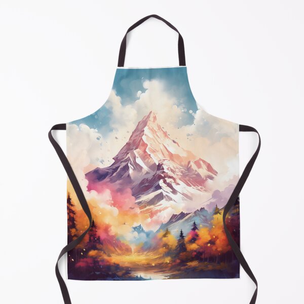 Item preview, Highland Harmony: Watercolor Mountainscape designed and sold by Shirtastically.