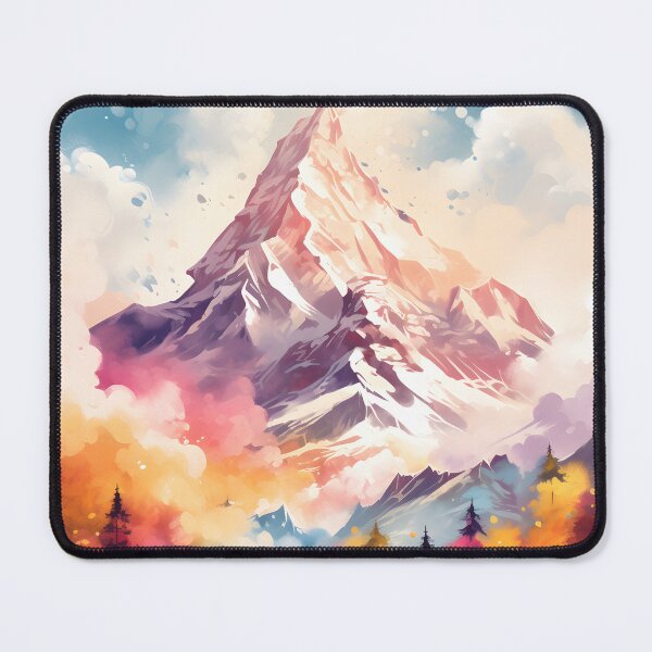 Item preview, Highland Harmony: Watercolor Mountainscape designed and sold by Shirtastically.