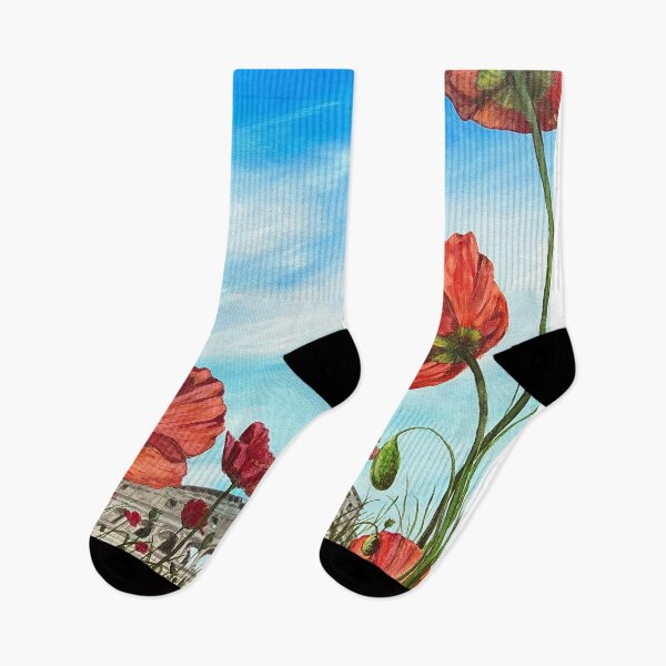 Item preview, Roman Poppies - Il Fiore del Ricordo designed and sold by Nora Lee Illustrations.