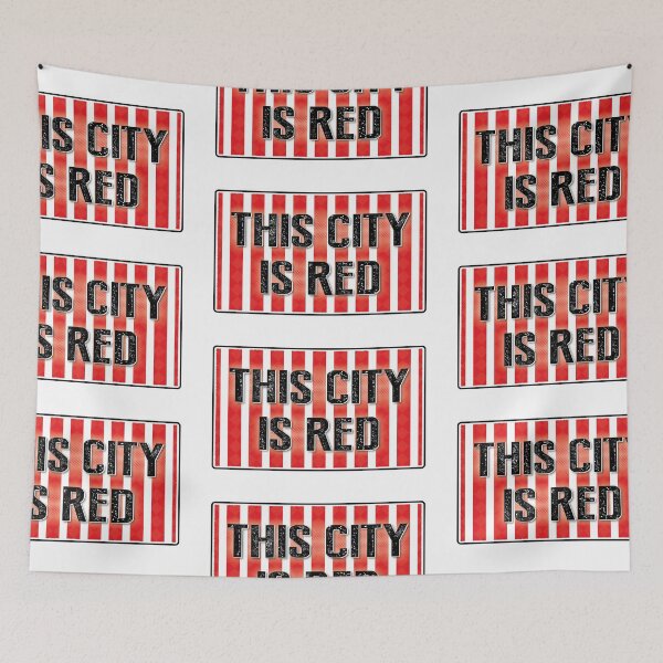 Artikelvorschau, Sheffield United – This City is Red – Klassisches Trikot von 1987–90 entworfen und verkauft von SimonSays831.
