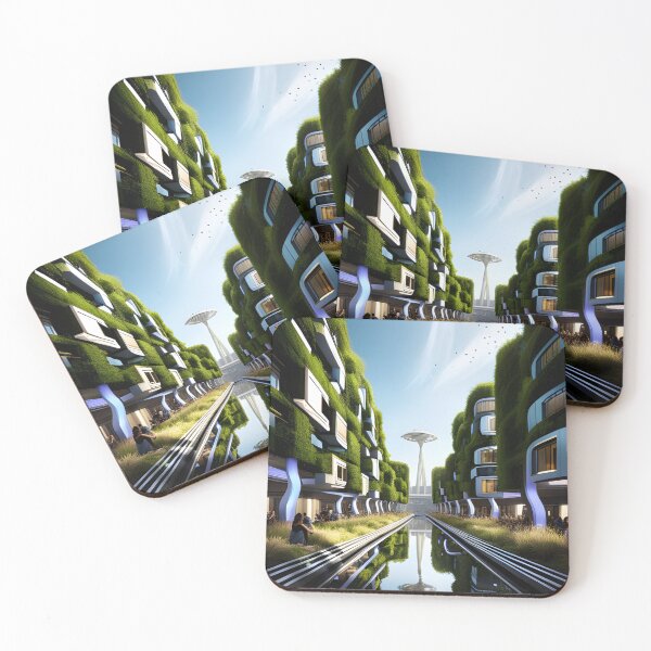 Item preview, Future city designed and sold by AuroraPublishing.