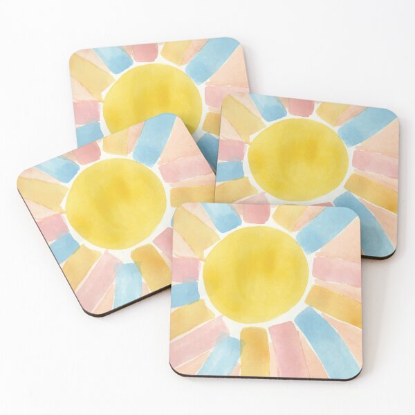 Item preview, Sunshine Watercolour Summer Sun Design designed and sold by SparkPrintsandDesigns.