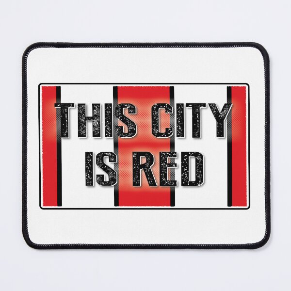 Artikelvorschau, Sheffield United – This City is Red – Klassisches Trikot 1997–99 und neues Trikot 2023–24 entworfen und verkauft von SimonSays831.