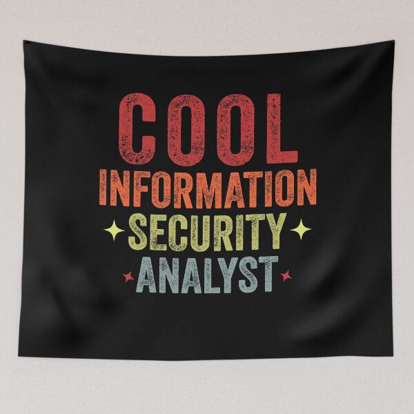 Item preview, Funny Cool Information Security Data Analyst Vintage designed and sold by Amineharoni.