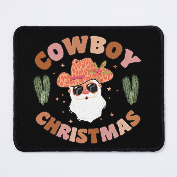 Item preview, Cowboy Santa Christmas Country Cowboy designed and sold by ArtMeetsPizza.