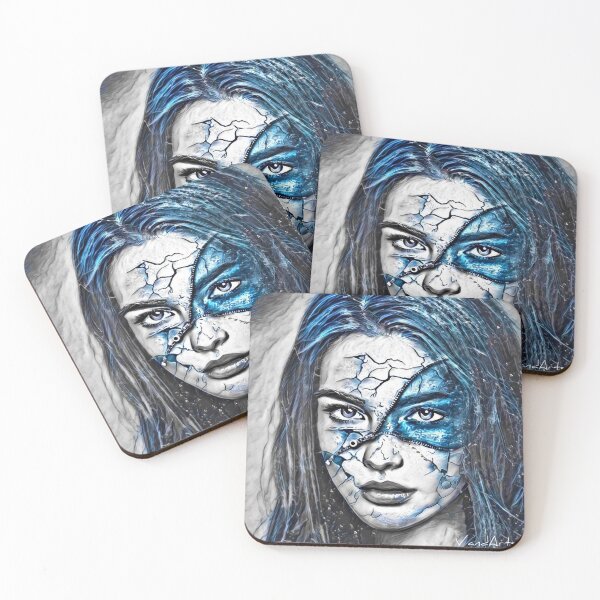 Item preview, The Masked Girl - digital graphic designed and sold by VandArts.