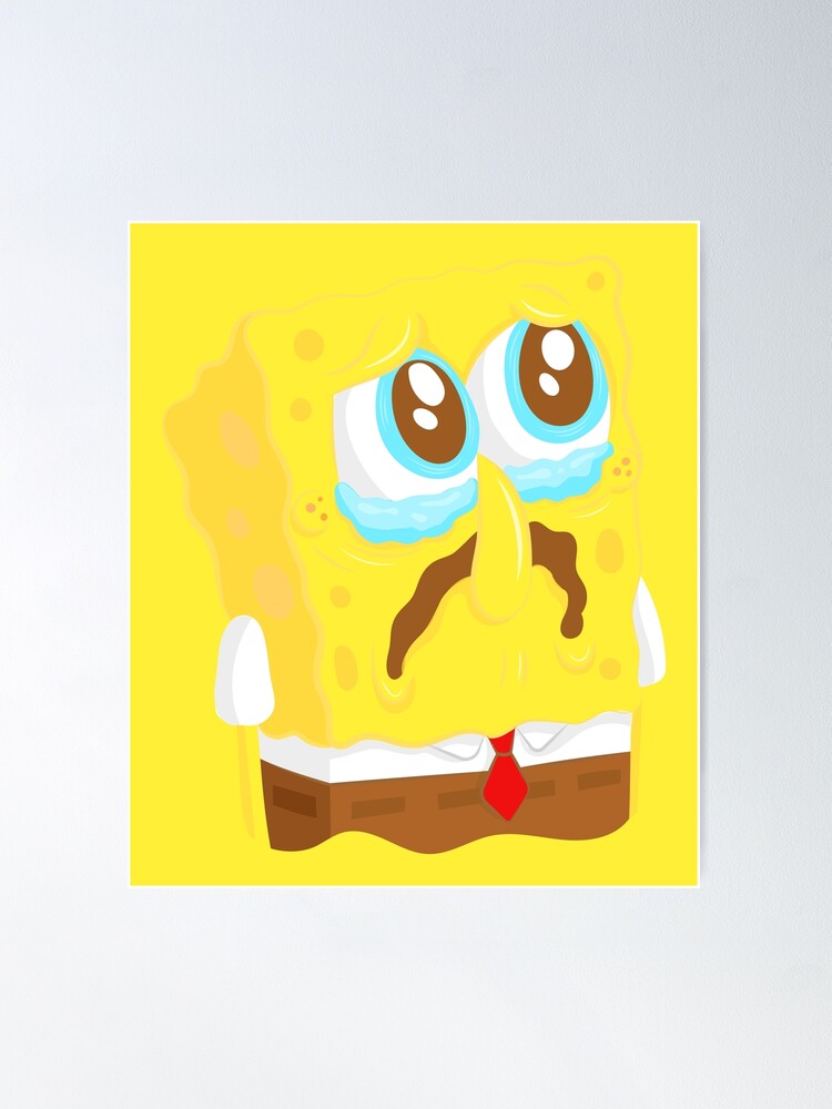Spongebob Sad Posters for Sale