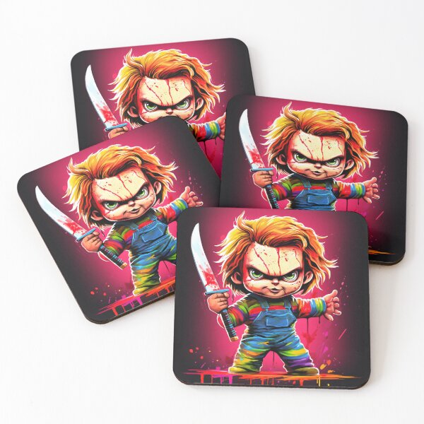 Item preview, Rainbow Blood Chucky designed and sold by FarOutTees.