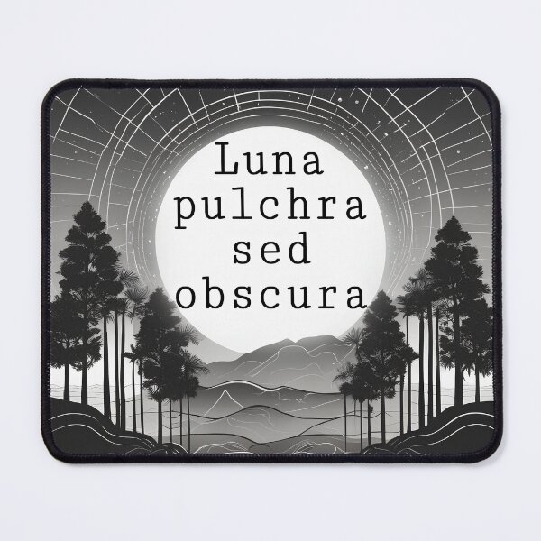 Item preview, Enchanted Nocturne: The Beautiful Yet Obscure Moon designed and sold by ObscureElegance.