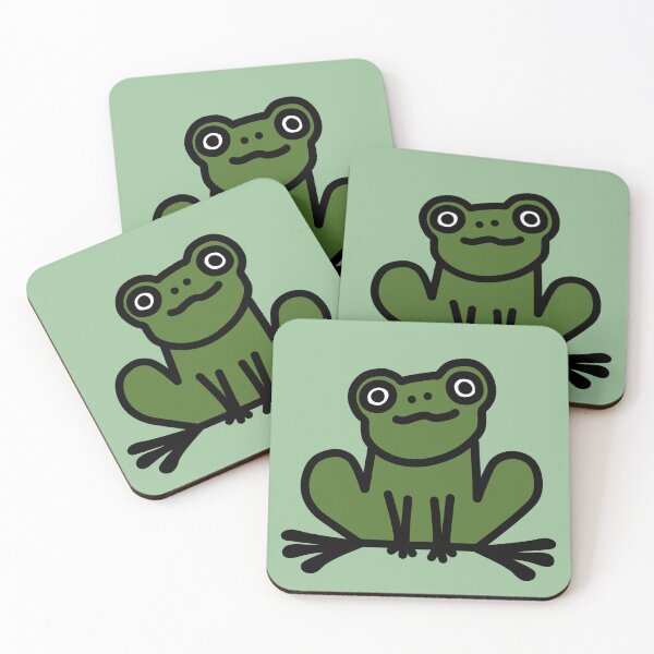 Item preview, Cute Frog designed and sold by MossMothDesigns.