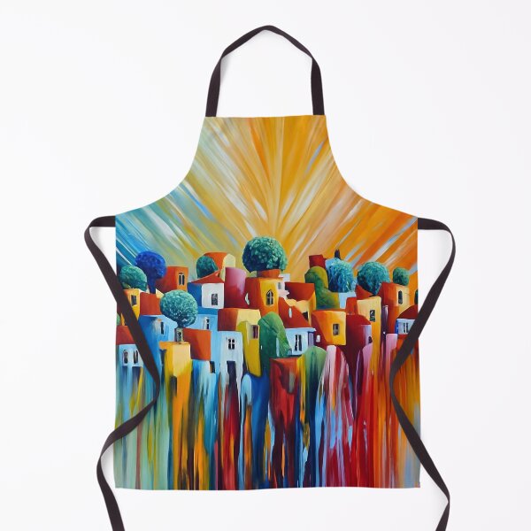 Item preview, Colorful rays in the village designed and sold by Lefteris Betsis.