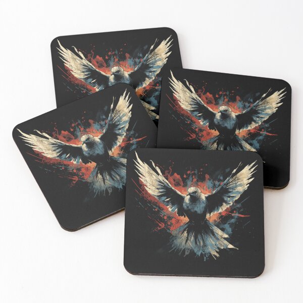 Item preview, A Mourning Dove - Vintage Distressed Street Art Birds designed and sold by GVRDesign.