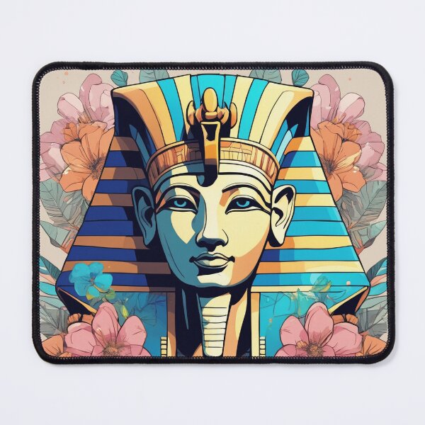 Item preview,   egyptian mask with flowers designed and sold by Enga6.