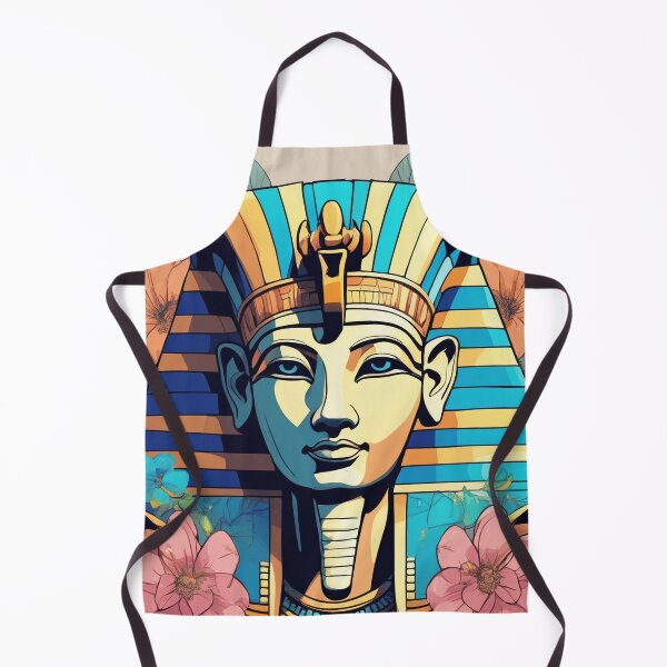 Item preview, egyptian mask with flowers designed and sold by Enga6.