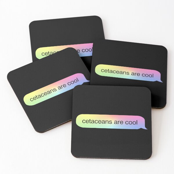 Item preview, Cetaceans Are Cool iMessage designed and sold by ScienceCorner.