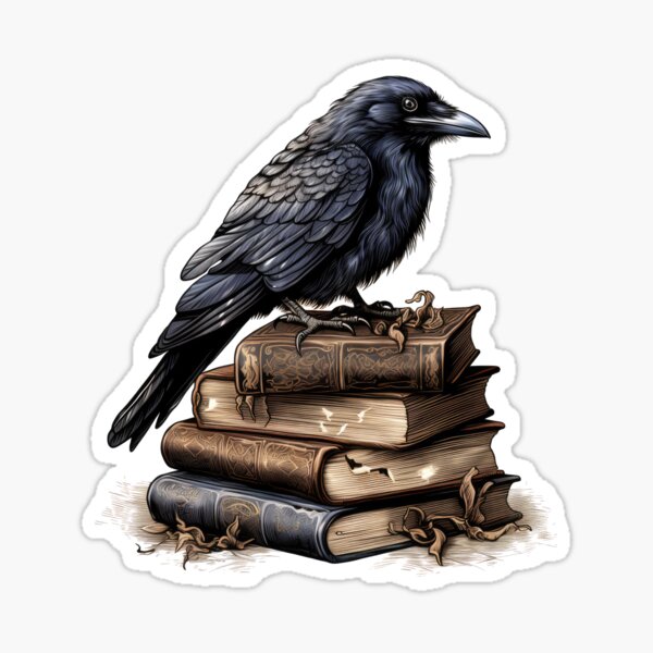 Item preview, Gothic Raven designed and sold by PrintelArt.