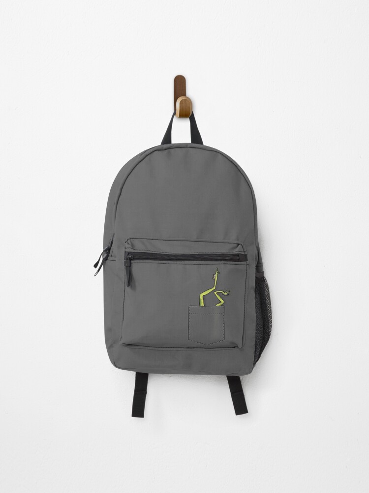 Thumbnail 1 of 3, Backpack, Frog Legs In A Pocket designed and sold by creativevoid.