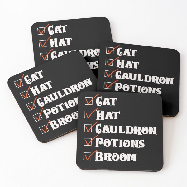 Item preview, Witch Checklist designed and sold by BlueVanCreative.