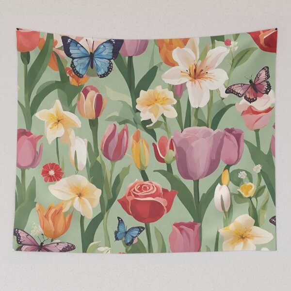 Item preview, Garden Party Delight designed and sold by cozycozyart.