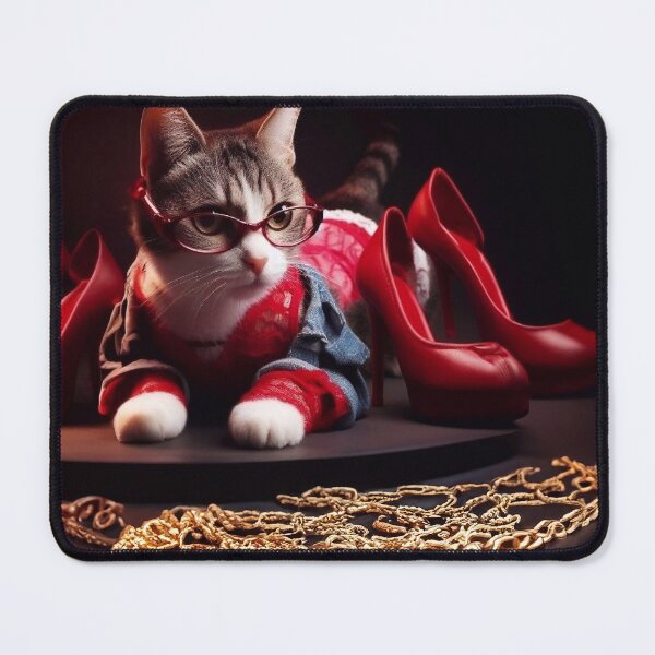 Item preview, Sexy millionaire cat designed and sold by FotoLibreStudio.