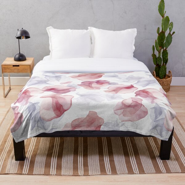 Aperçu de l'œuvre Aquarelle Pétales de Rose II créée et vendue par Caladan-Sam.