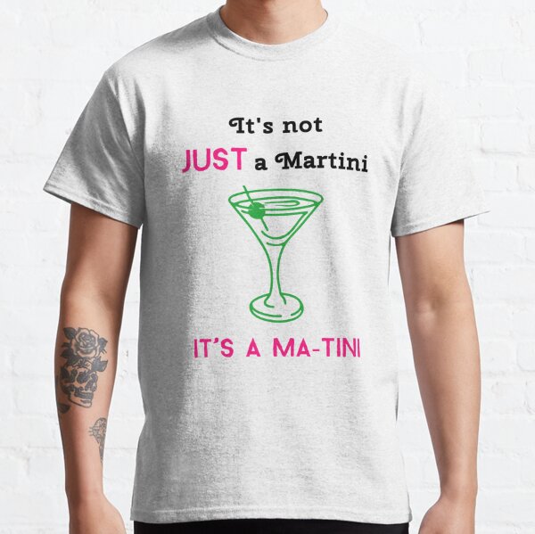 Buy Martini T-shirt Martini Print Martini Poster Cocktail, 44% OFF