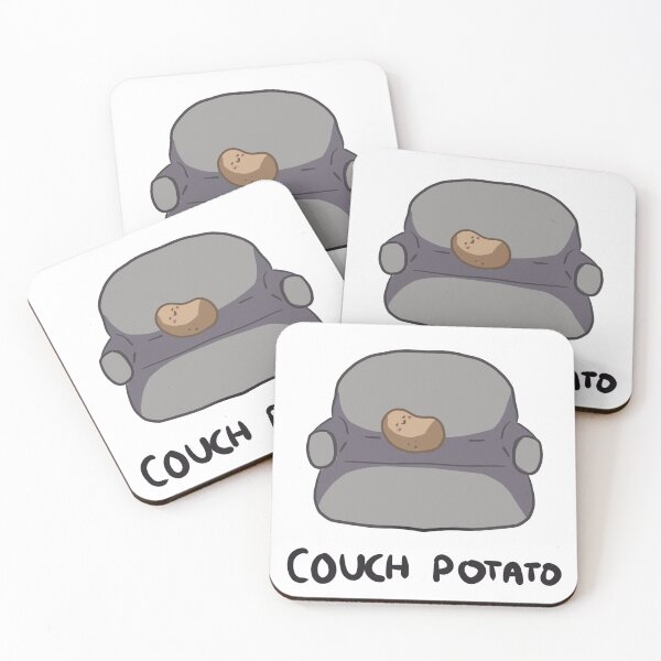 Item preview, Cute Couch Potato Enjoys Binge Watching Time designed and sold by PreeTee1.