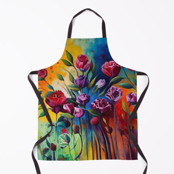 Item preview, Colorful acrylic abstract flowers designed and sold by Lefteris Betsis.