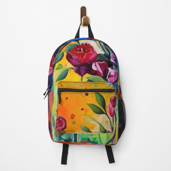 Item preview, Colorful acrylic abstract flowers designed and sold by Lefteris Betsis.