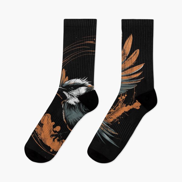 Item preview, New Zealand Fantail - Vintage Distressed Street Art Bird designed and sold by GVRDesign.