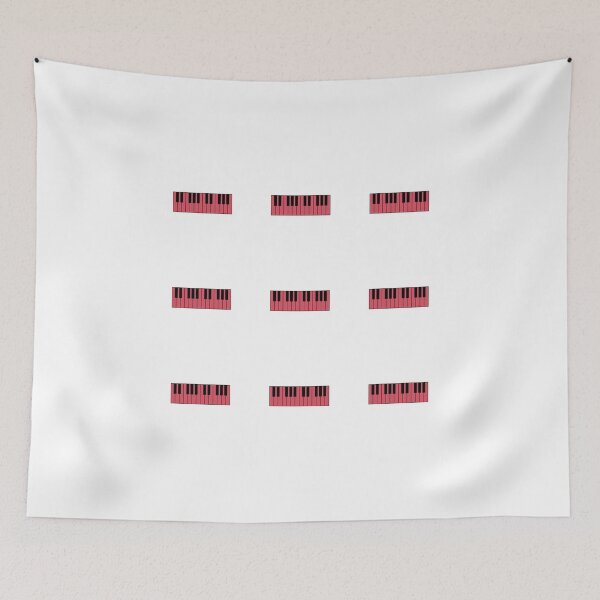 Item preview, Piano keyboard sticker pack designed and sold by Inspirationmotivation.