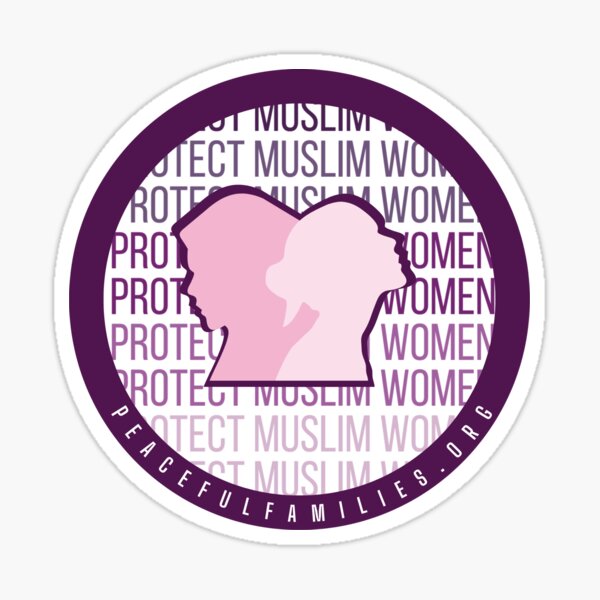protect Muslim Women Decal Sticker