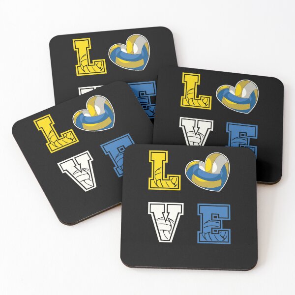 Item preview, Heart Volleyball I Love Volleyball designed and sold by Printed-Memes.