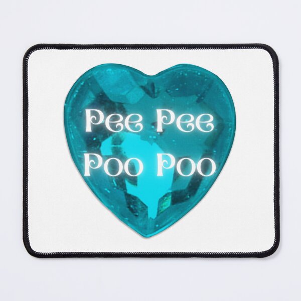 Artikelvorschau, Pee Pee Poo Poo - Blaues Herz-Juwel entworfen und verkauft von emkaygertz.
