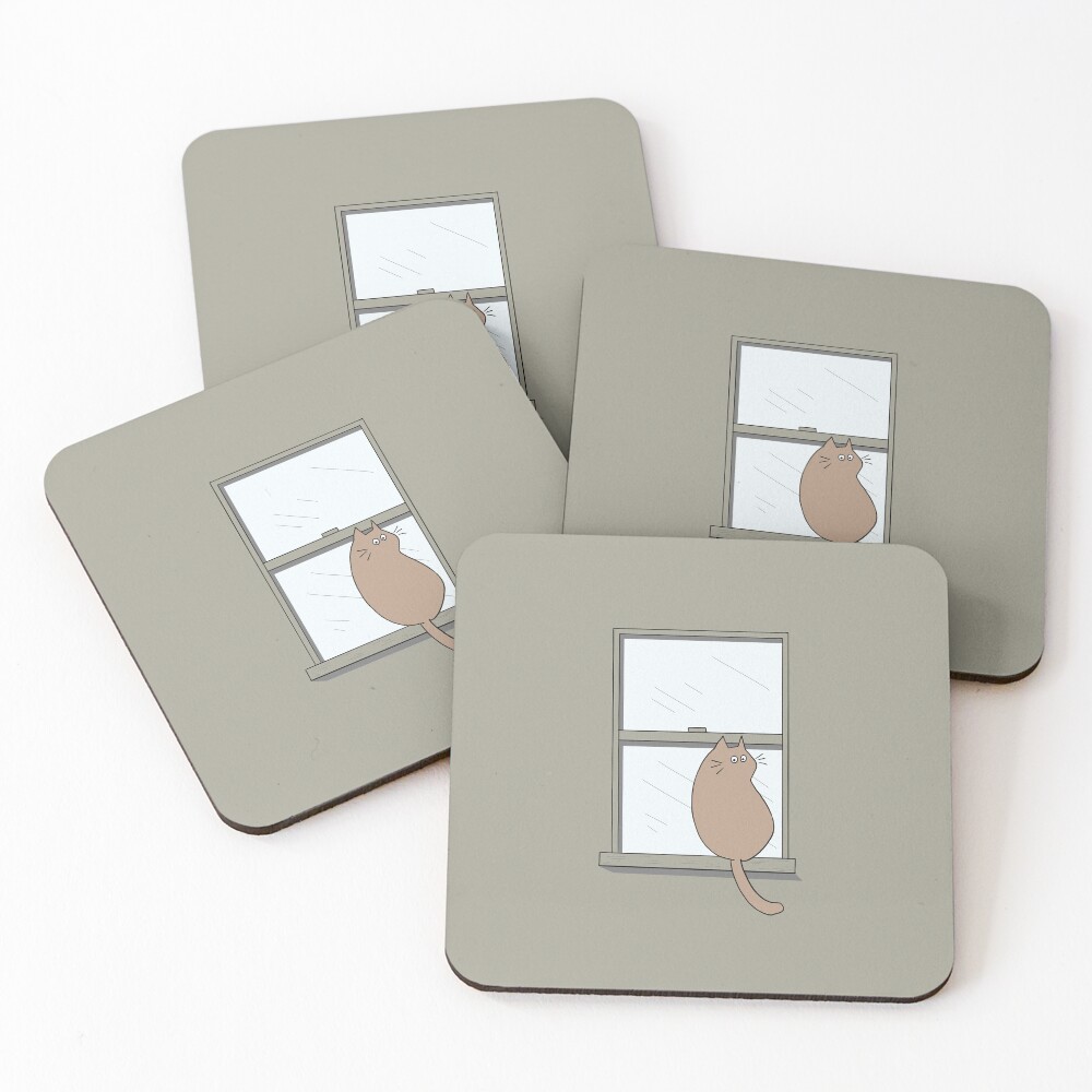 Item preview, Coasters (Set of 4) designed and sold by RENwithaPEN.