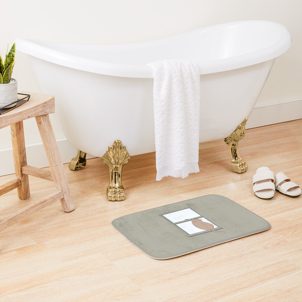 Item preview, Bath Mat designed and sold by RENwithaPEN.