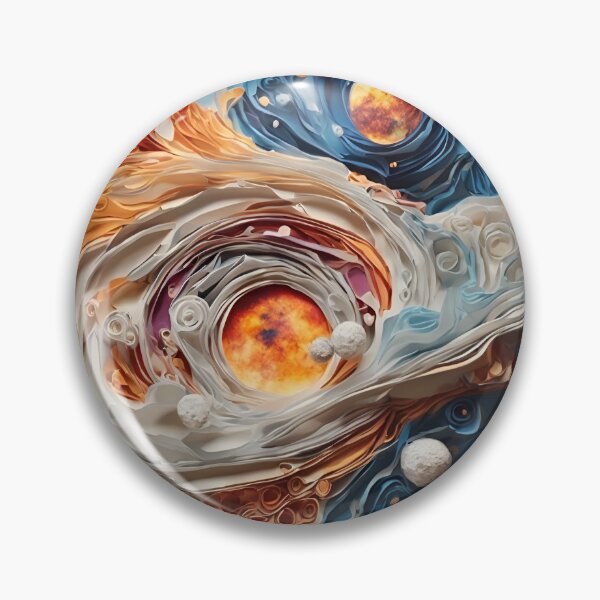 Artikelvorschau, Paper Art - colorfull Galaxys colliding entworfen und verkauft von AiArtNovi.
