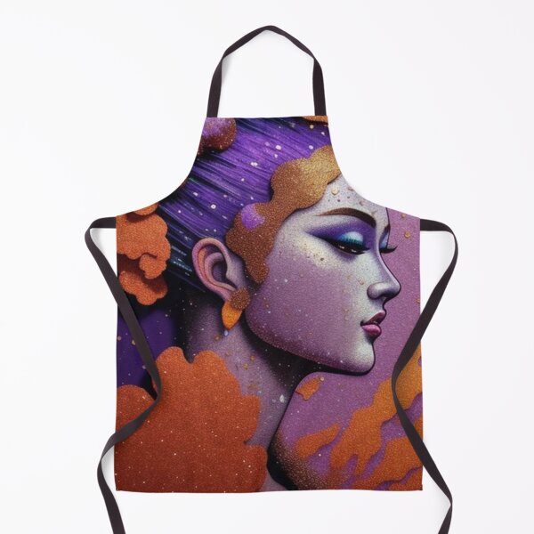 Item preview, 3d portrait orange purple designed and sold by Roxburylane.