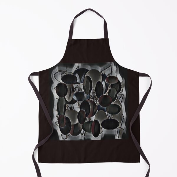Item preview, Black and White Bubbles Abstract designed and sold by DianeBP.