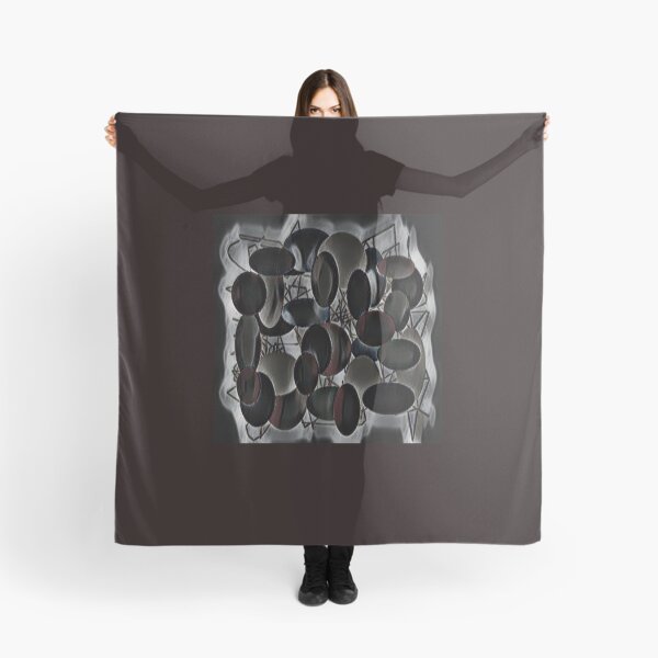 Item preview, Black and White Bubbles Abstract designed and sold by DianeBP.