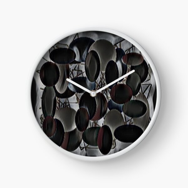 Item preview, Black and White Bubbles Abstract designed and sold by DianeBP.
