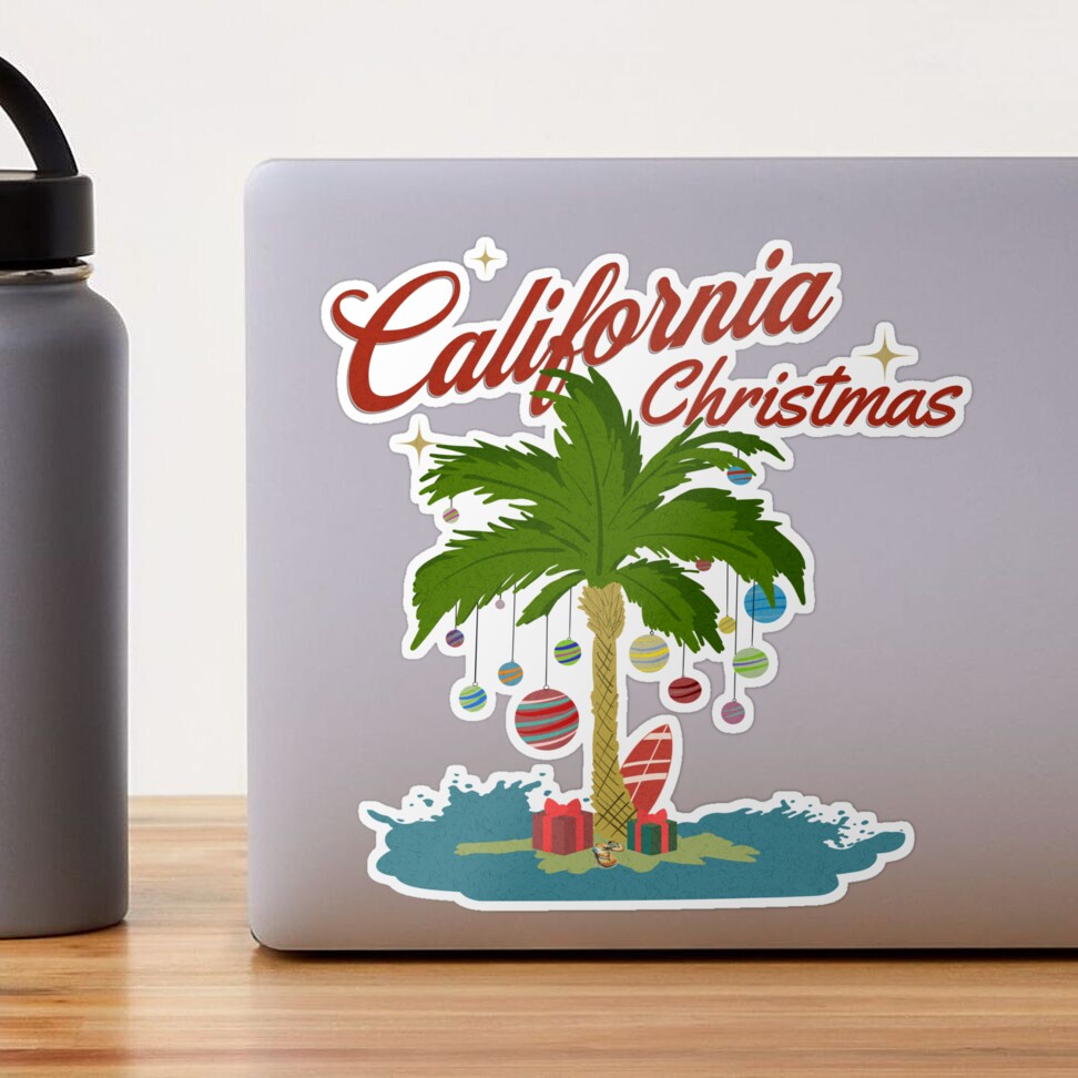 Palm Trees California Sticker for Sale by Hypernoova