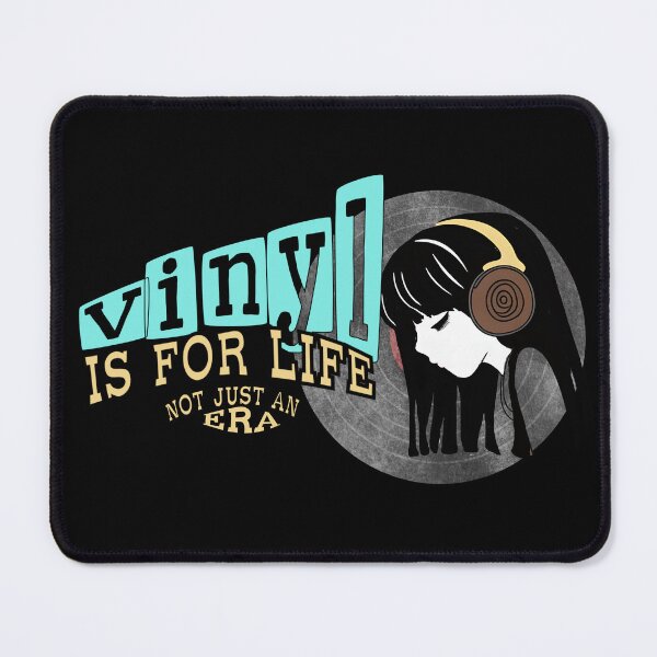 Item preview, Vinyl is for life, not just an era designed and sold by TalkingHerds.